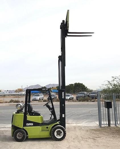 Used Clark CGP25 Pneumatic Tire Forklift