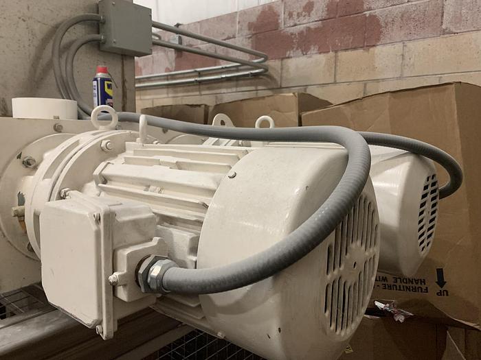 Used SHRED TECH DUAL SHAFT 20HP SHREDDER WITH CONVEYOR