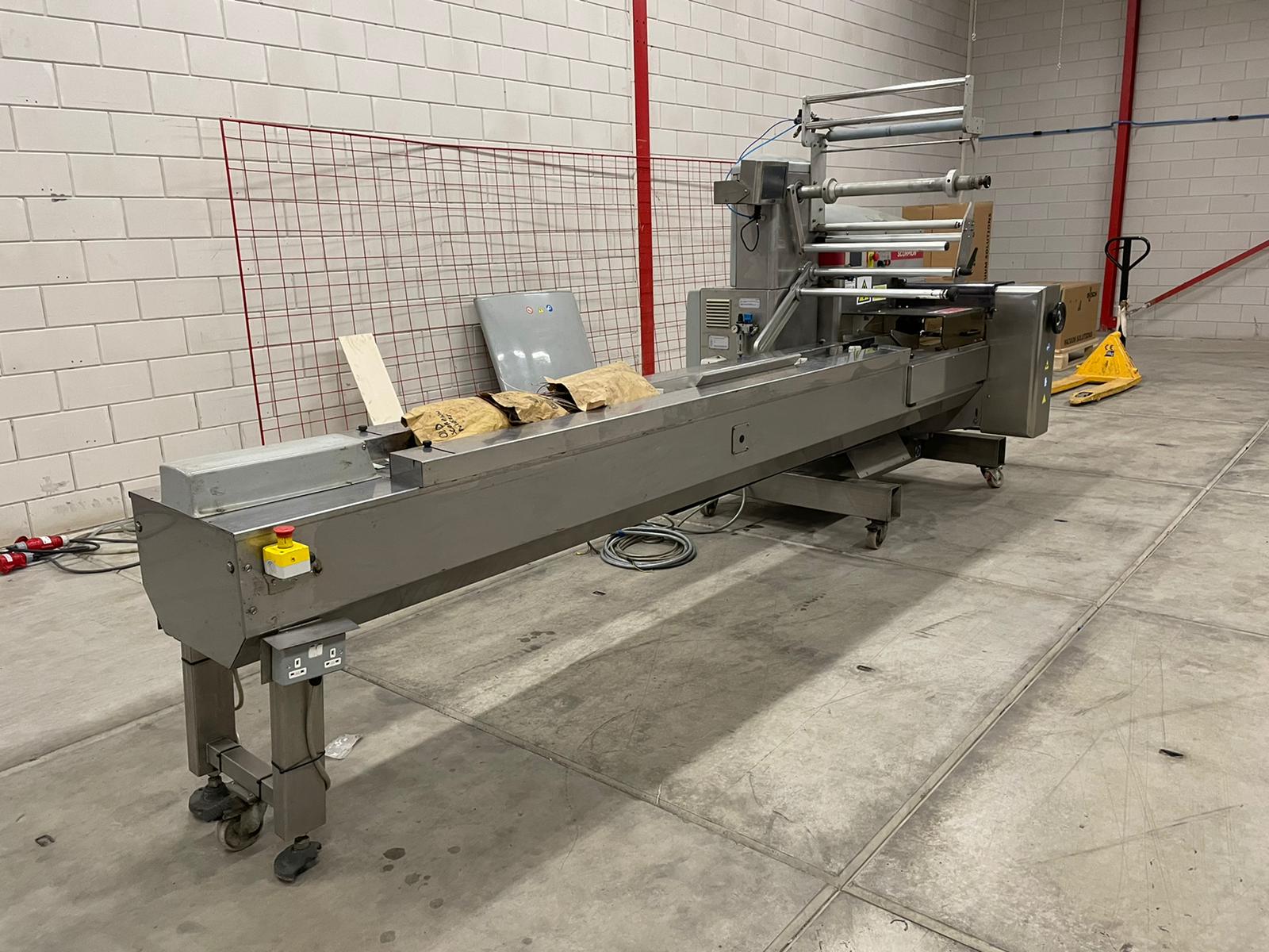 Used 2007 Record Scorpion horizontal wrapper