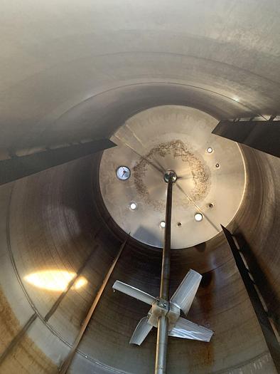 Used Tank, 6,000 Gallon, 316 Stainless Steel, UL 142, 7'6" x 18', Agitated #S743621