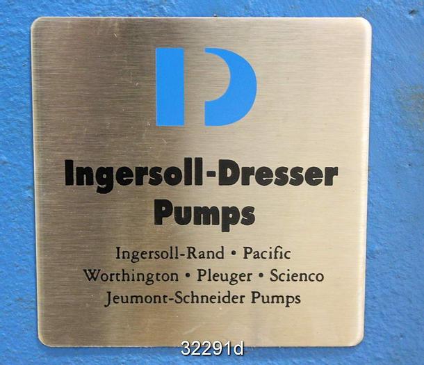 Used Ingersoll Dresser Power End with 18" Diameter Stuffing Box #32291
