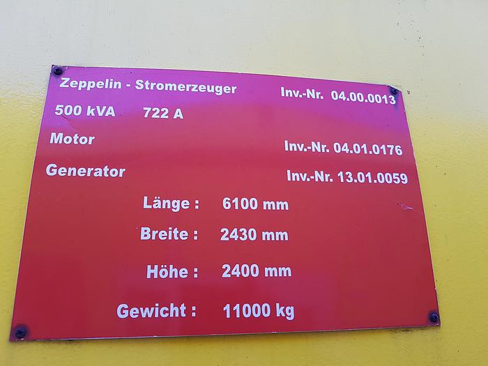 Gebruikt 500 kVA Generator