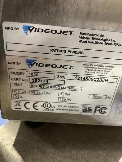 Used VIDEOJET DATE CODER