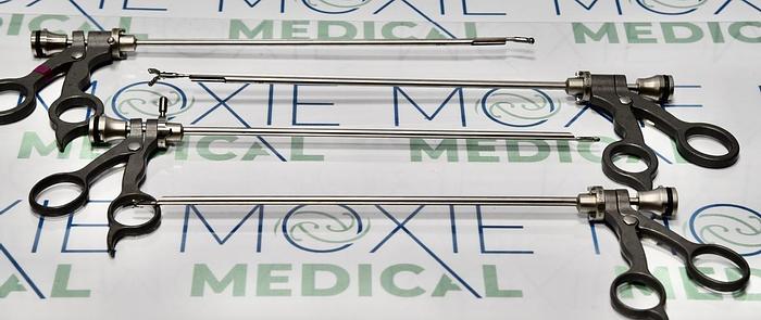 Used Stryker Resectoscope Urology Stainless Set with Forceps and Passive Elements 502-880-202