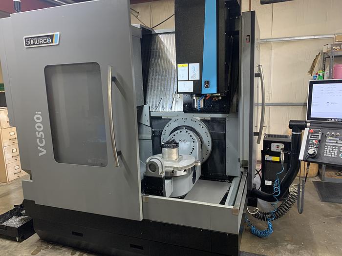 Used 2018 HURCO VC500i 5-Axis Vertical Machining Center