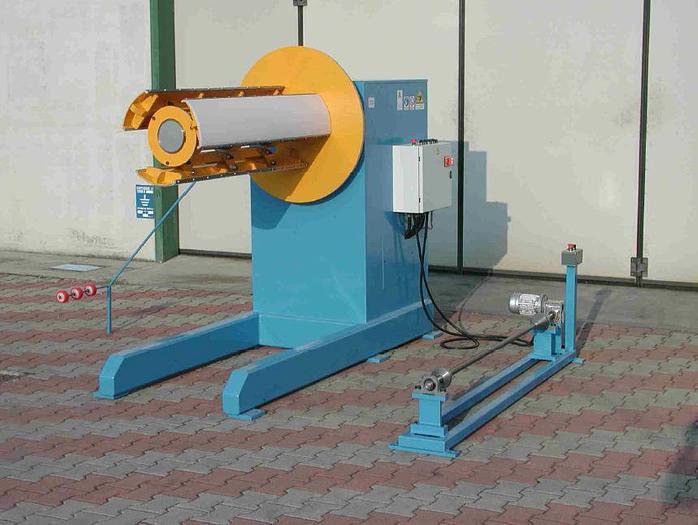 New F&P   3ton & 5ton Powered Decoilers  #3194