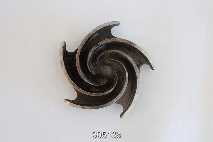Used Goulds 3196 LTX 5-Vane Impeller, 3x4x10 #30513
