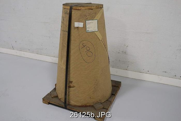 Used Beloit Jones ROYAL JORDAN Conical Refiner Shell Filling, 33" O.D., 48-1/2" Long #26125