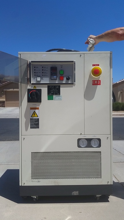 Used TEL AQA-K09-TYP2 CHILLER P12XL