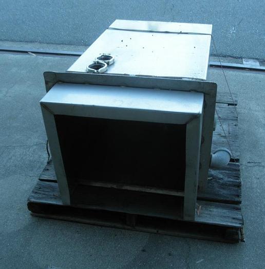 Used Bin, 12 CF, S/st, 24" X 20" X 40", CB, #S741471
