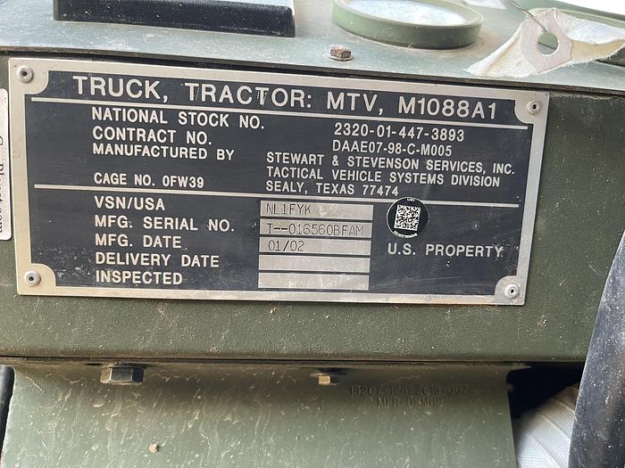 Used 2002 Military Stewart & STE Military 6x6 wheel drive