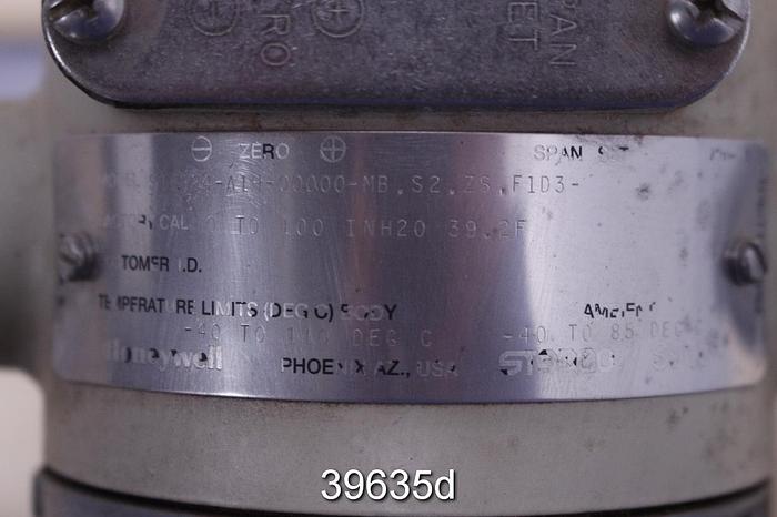 Used Honeywell STD924-A1H-00000-MB Liquid Level Transmitter #39635