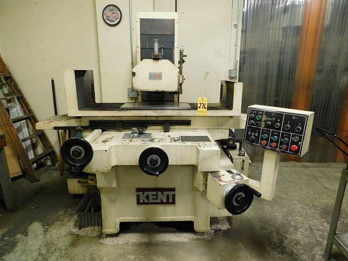 Used 12" x 25" KENT "KGS360AHD" AUTOMATIC HYDRAULIC HORIZONTALSPINDLE