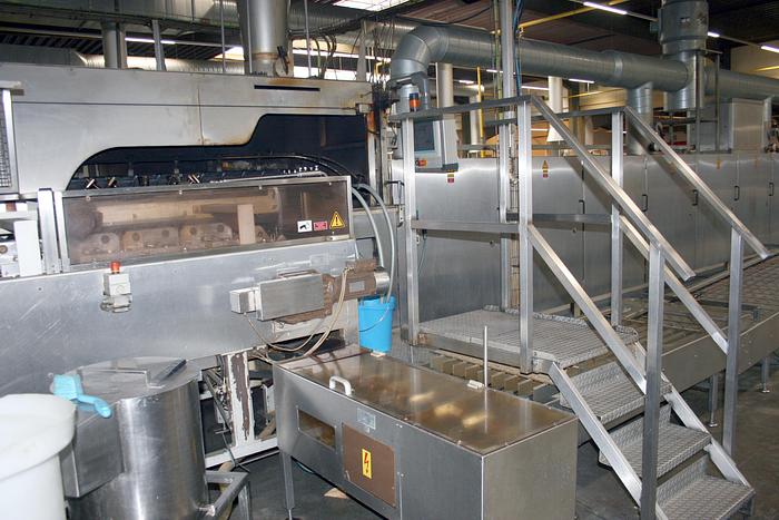 Used (4) Haas rolled wafer cone ovens