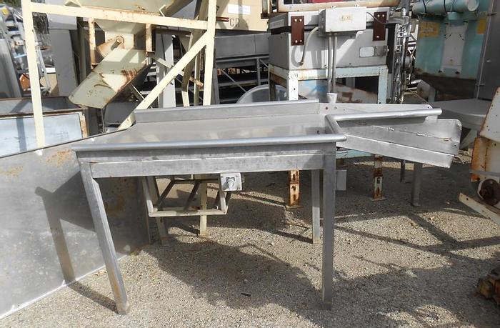 Used Table, Prep, 32" x 48", S/st, Packing/Rec #S742090