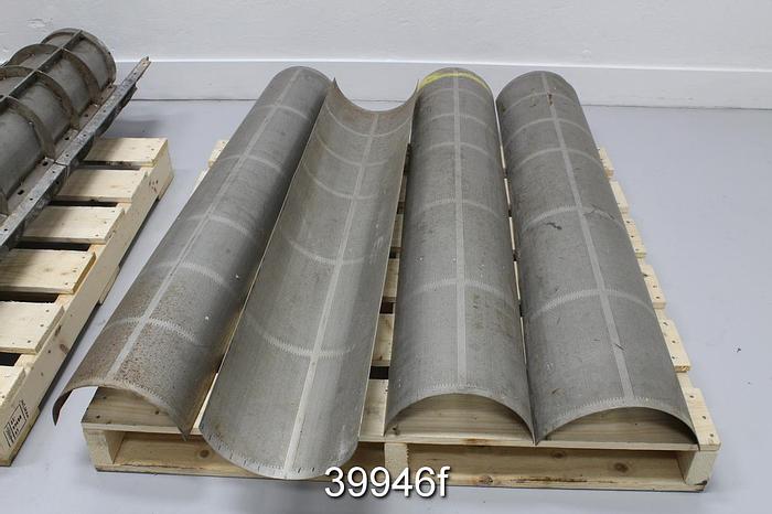 Used Black Clawson Hydradenser Inclined Screw Thickener Plates #39946