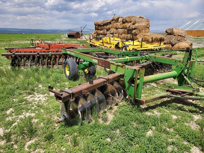 Used 18' John Deere 455 Offset Disk