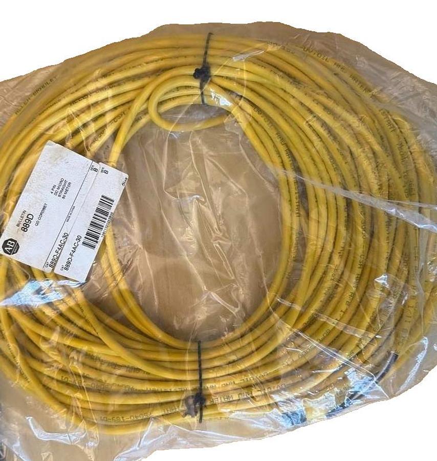 Used Allen Bradley 889D-F4AC-7 Cable, Female