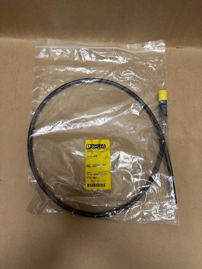 Used Phoenix Contact SAC-4P-M12MST/1,0-PUR Power Cable *NEW*