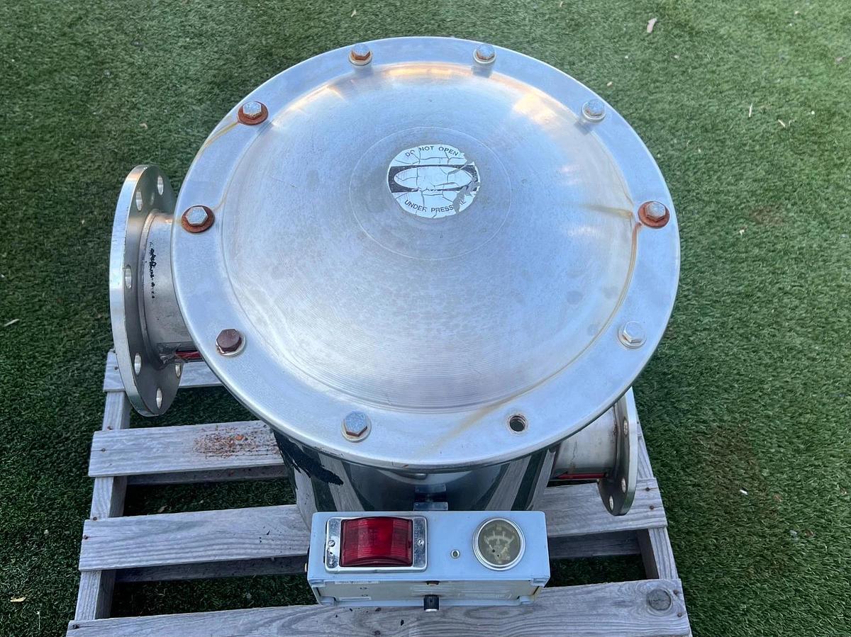 Used Fluid Engineering MLI-PDA 6" NPS SS Automatic Self-Cleaning Strainer Filter