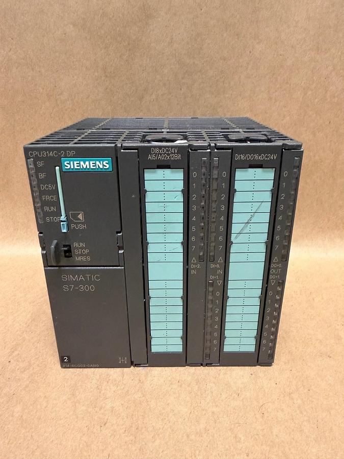 Used Siemens 314-6CG03-0AB0 SIMATIC S7 CPU