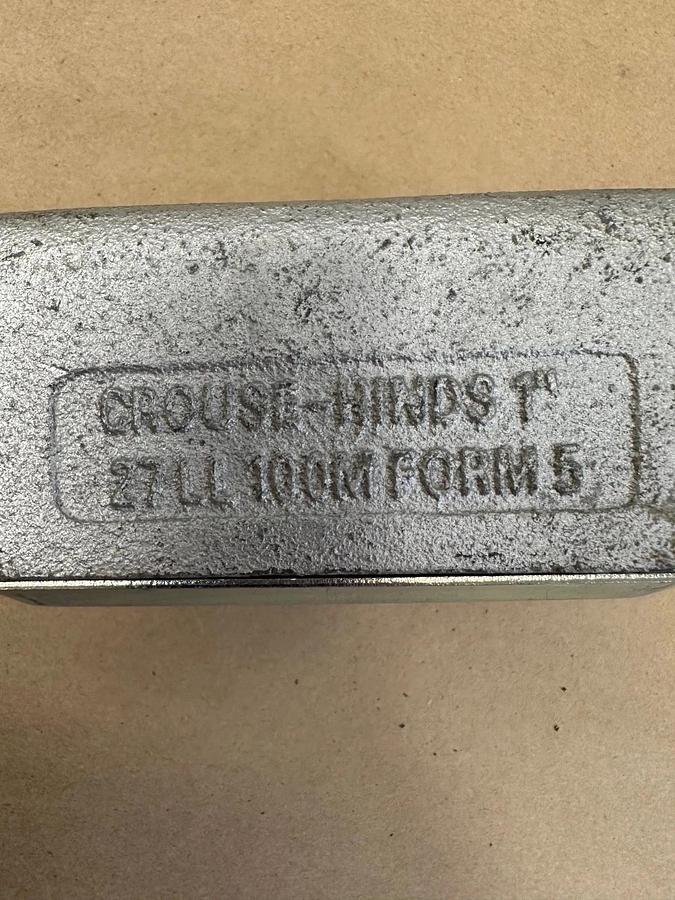 Used Crouse Hinds 27LL 100M Form 5, 1” Conduit