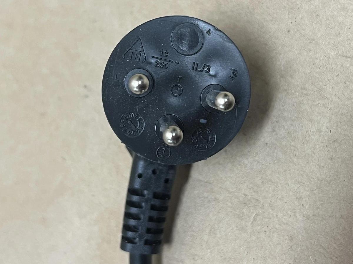 Used IL/3 Type 3-Pin Plug w/ Female Connector - Lot of 5