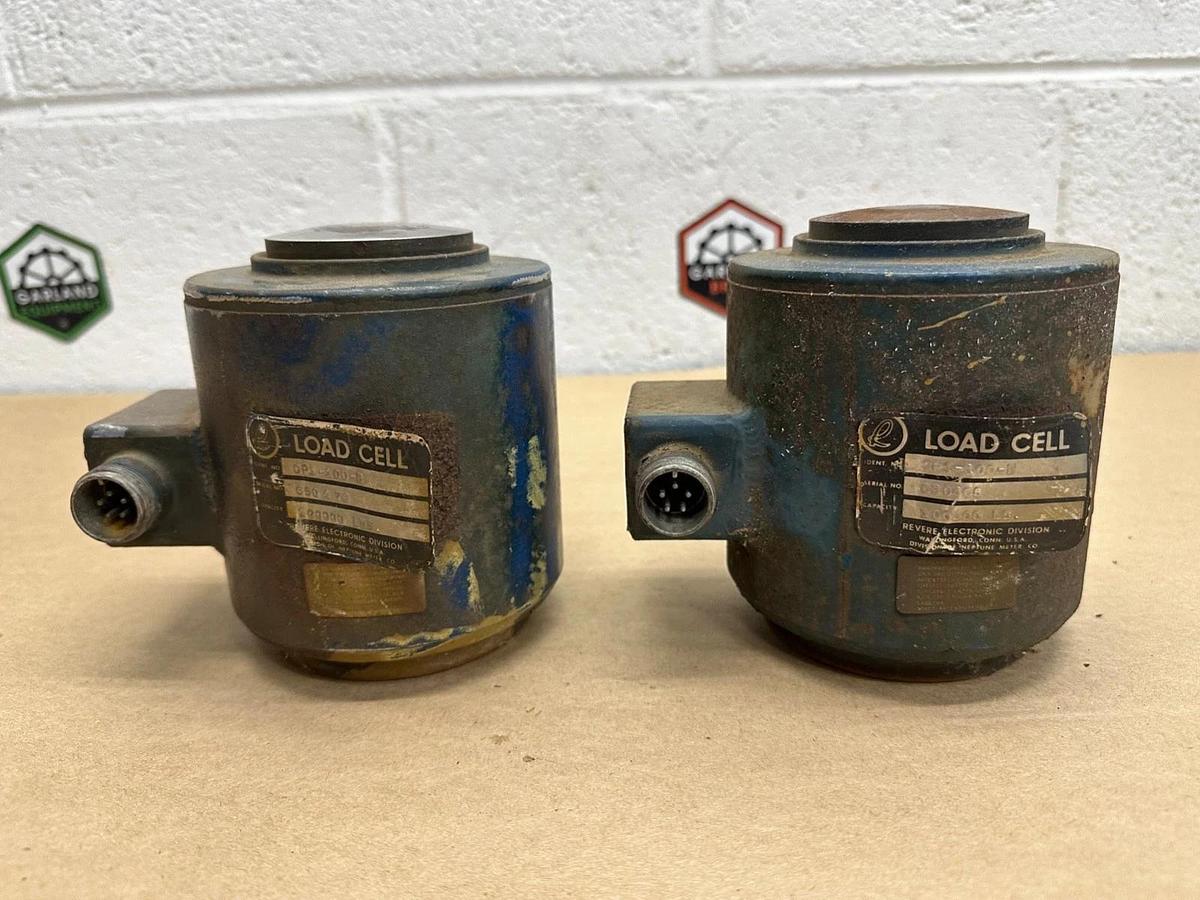 Used Revere CP1-100-B Load Cell part no. 600262-03R 100k Capacity
