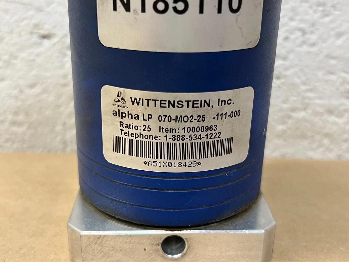Used Wittenstein LP 070-MO2-25 Alpha LP Gear Reducer
