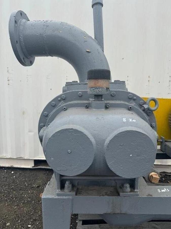 Used Dresser Roots 8X20 Positive Displacement Rotary Lobe Blower, Toshiba 50 HP Motor