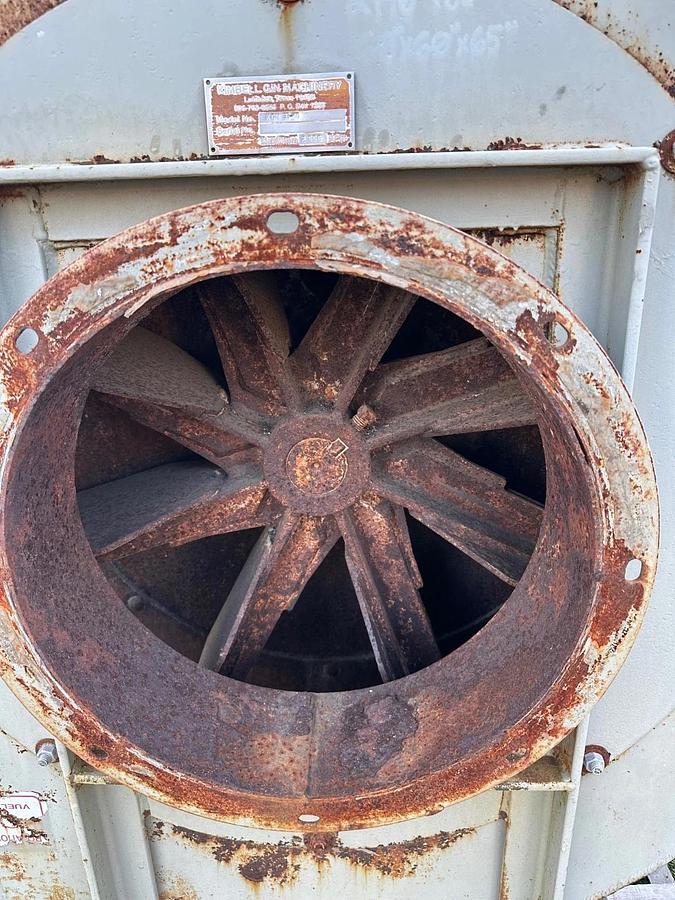 Used Kimbell Gin Machinery KGM 35-40 Bottom Horizontal CCW 270, No Motor