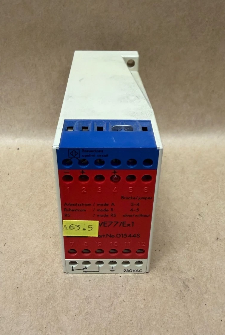 Used Pepperl + Fuchs WE77/Ex1 Switch Amplifier