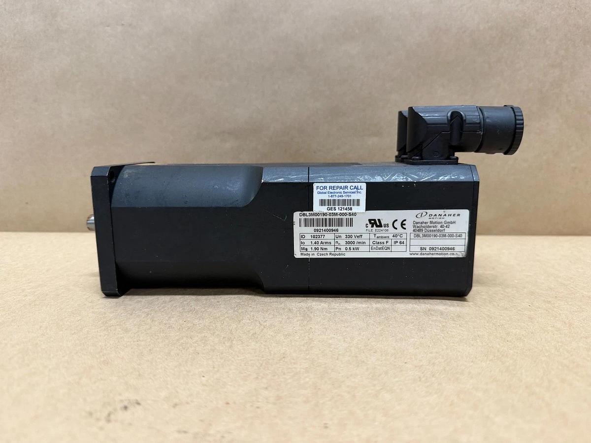 Danaher DBL3M00190-03M-000-S40 Servo Motor *NEW*