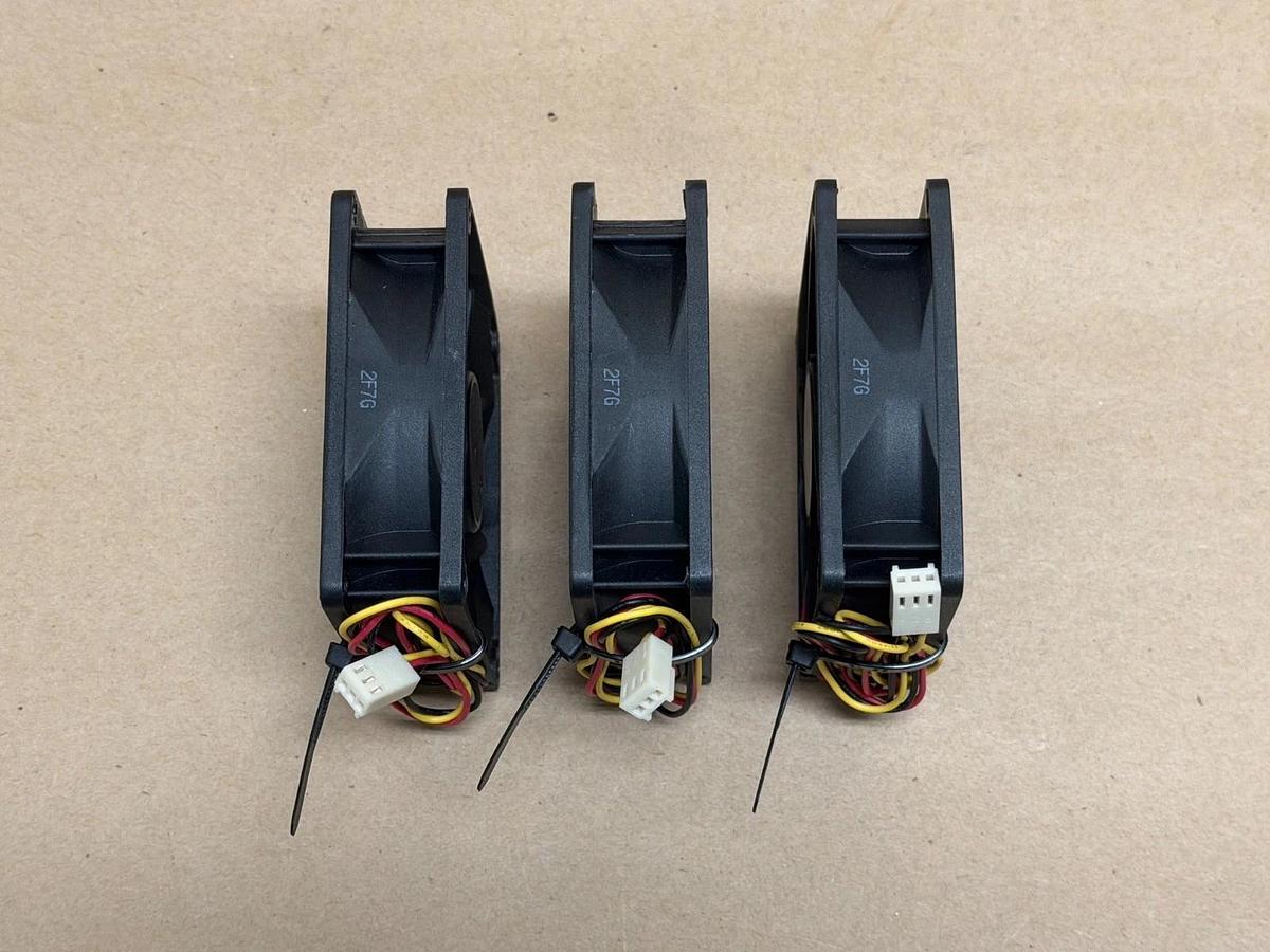 Used Y.S.Tech FD128025HB Cooling Fan - Lot of 3