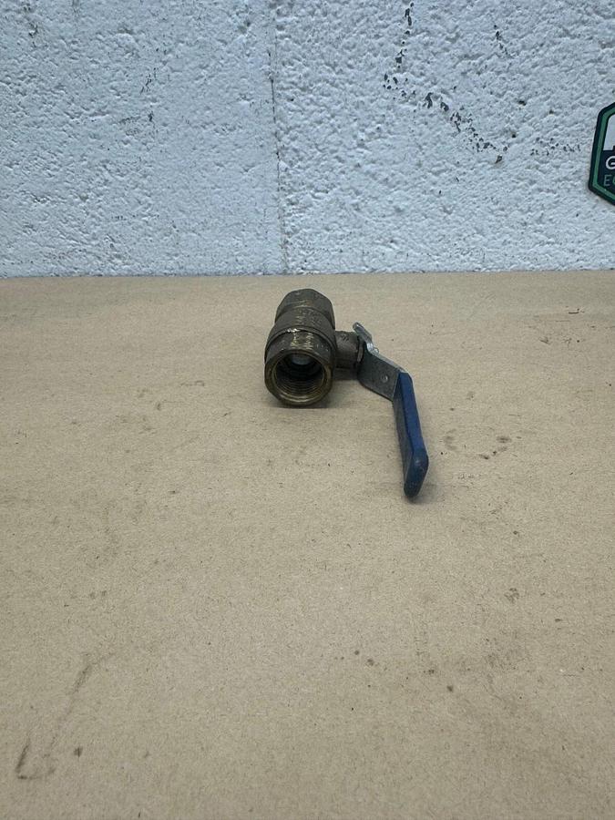 Used Milwaukee Valve B16.44 1/2” Brass Ball Valve 600 WOG