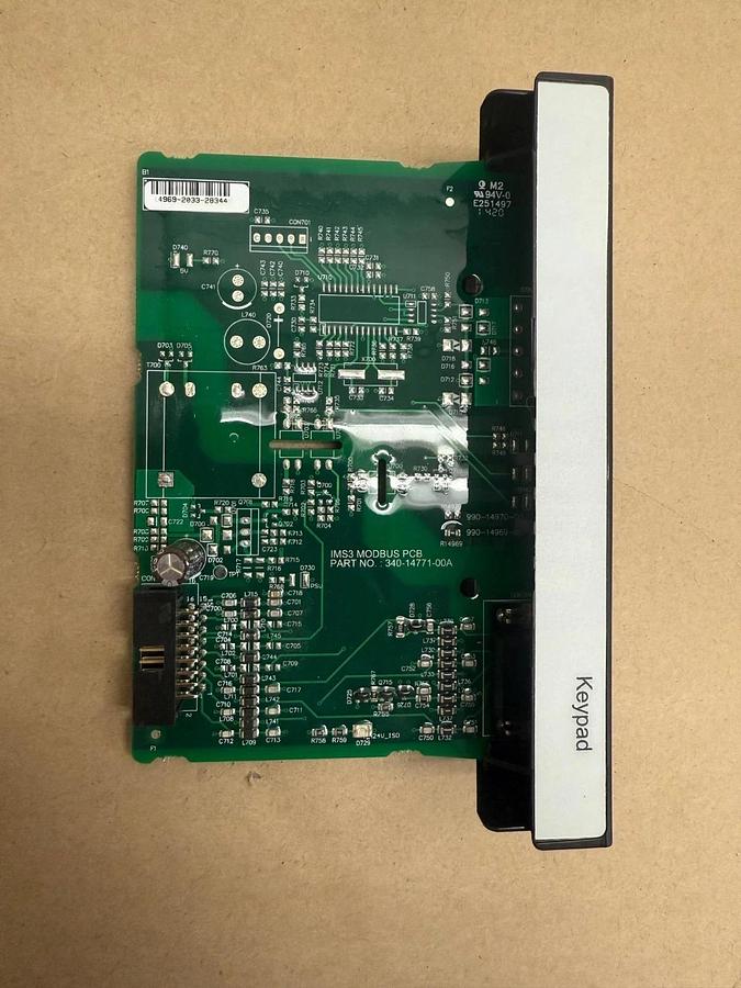 Used Benshaw Inc. PIC-RC-02 Remote Keypad Card & Keypad EMX4 *NEW*