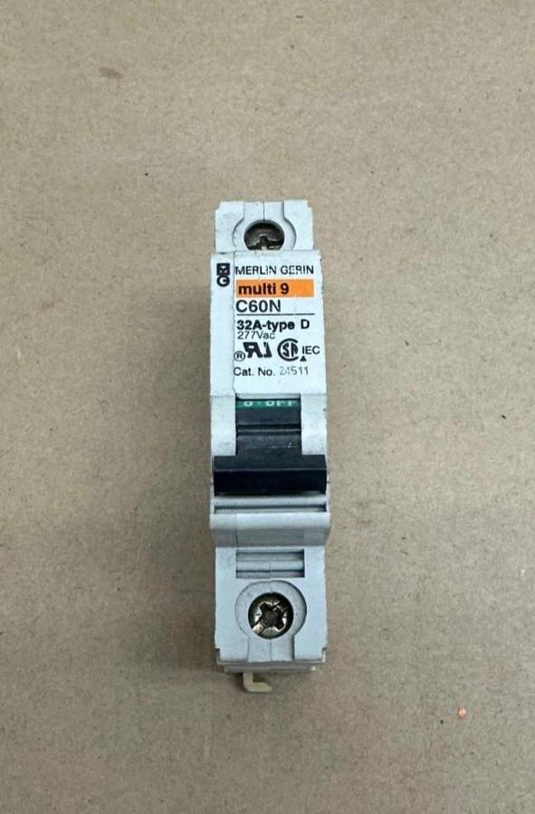 Used Merlin Gerin C60N Multi 9 Circuit Breaker