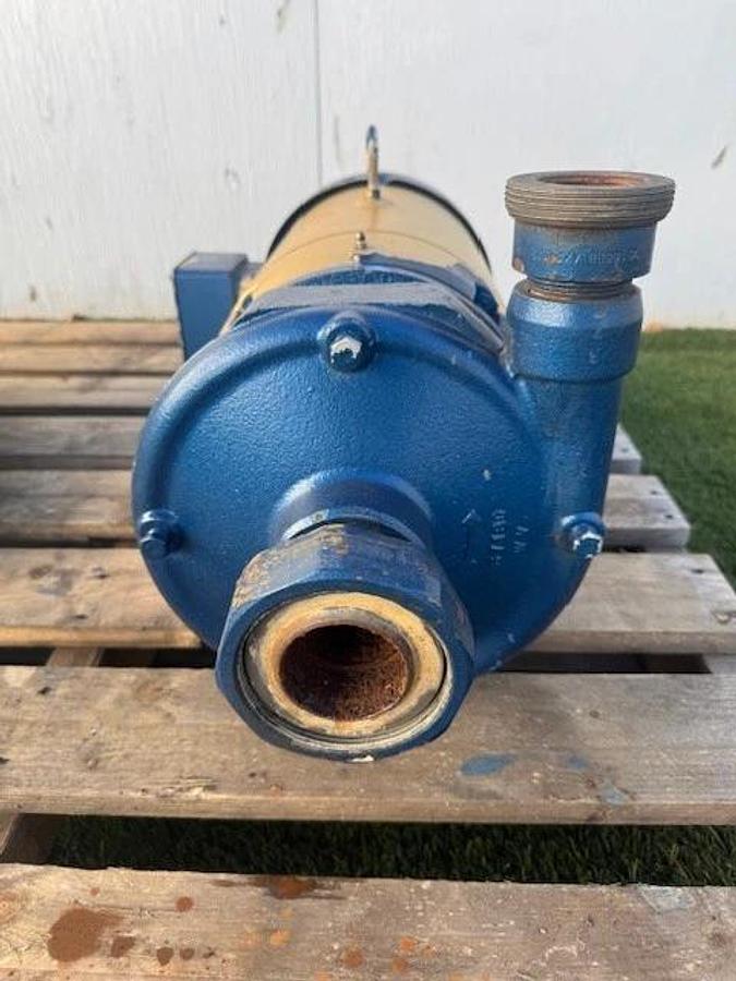 Used Goulds 3656 (Size 1.5x2-8) Pump 5A/1L9C0, Baldor EJMM3711T 10Hp Motor @ 3500RPM