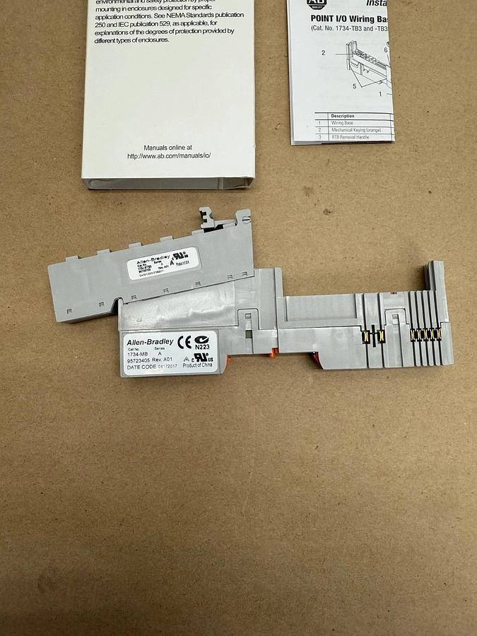 Allen Bradley 1734TB3 Ser A Point I/O Module, Terminal Base - Lot of 10