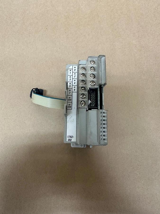 Used Allen Bradley 1762-IA8 Ser A MicroLogix 8 Point 120VAC Input Module