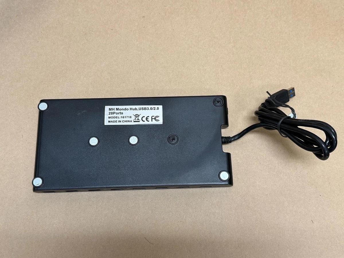 Used Manhattan Mondohub 28-Port Hi-Speed USB *NEW*