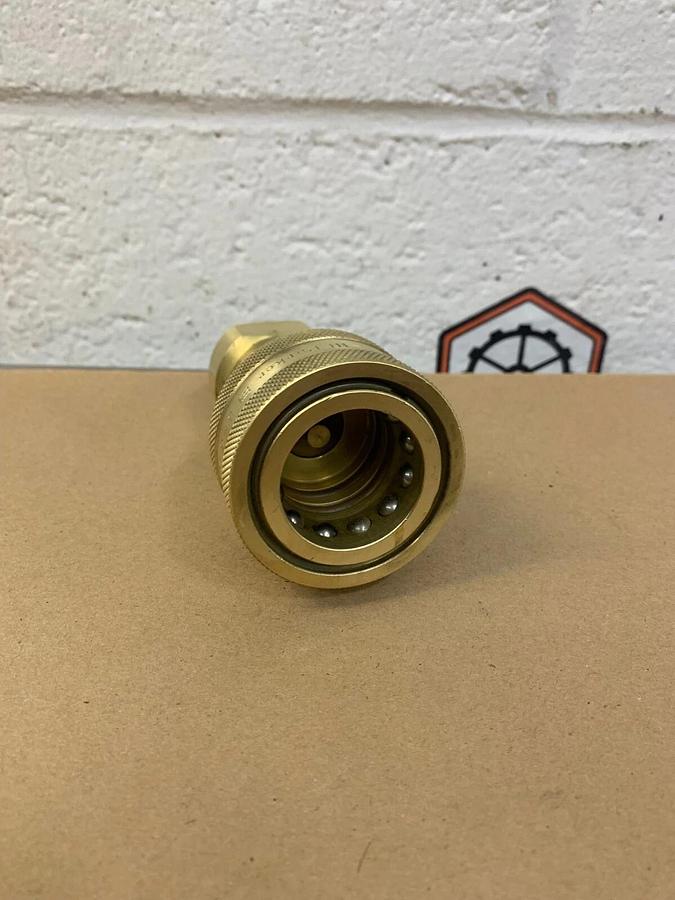 Used Parker BH6-60 Brass Female Coupler