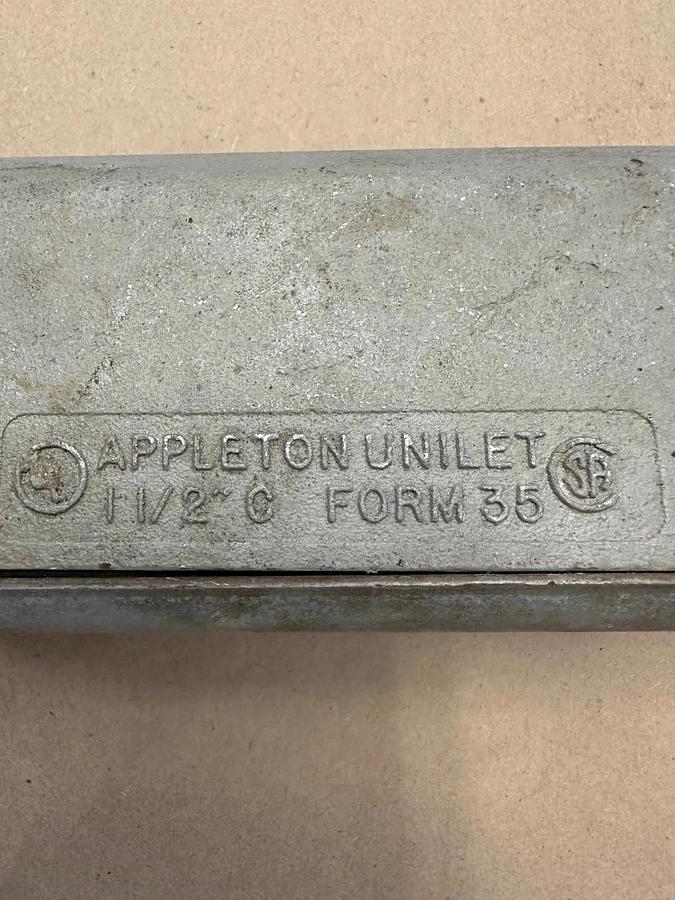 Used Appleton C Form 35, 1-1/2” Conduit