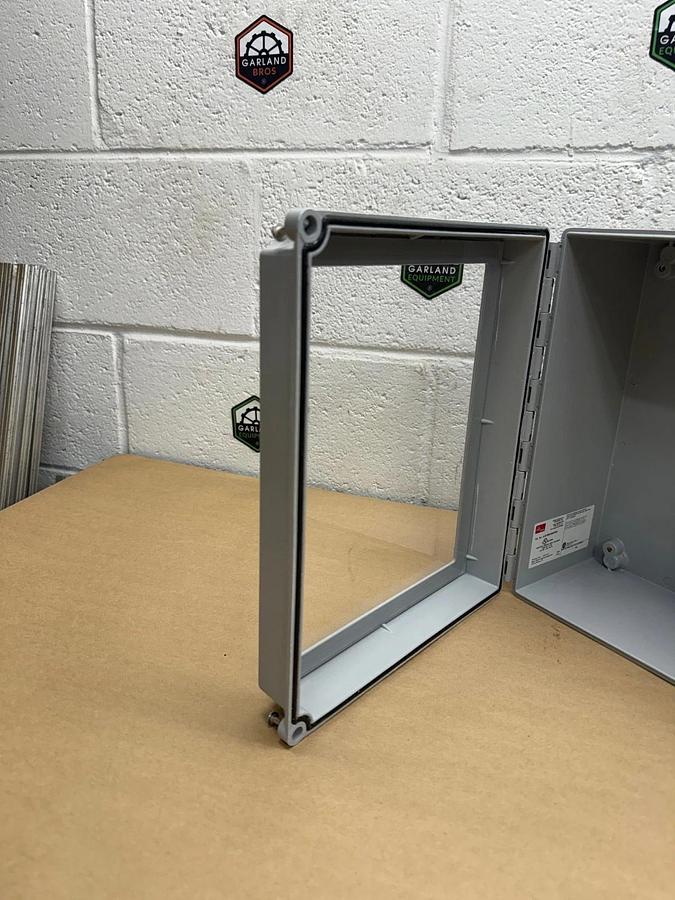 Used Nvent Hoffman A12106CHSCFGW, NEMA 4X Window Enclosure *NEW*