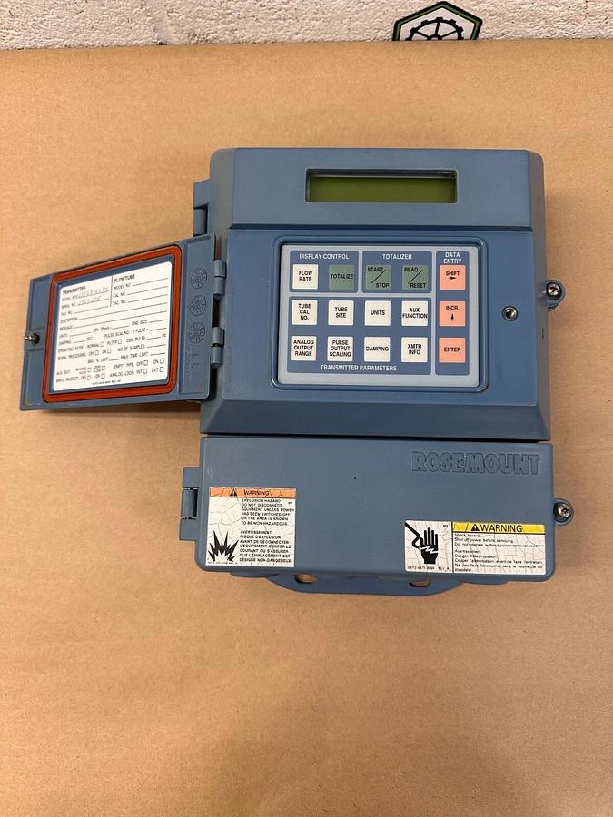 Used Rosemount - 8712ESR2A1NAM4 - Magnetic Flow Transmitter 8712E - Tested & Working