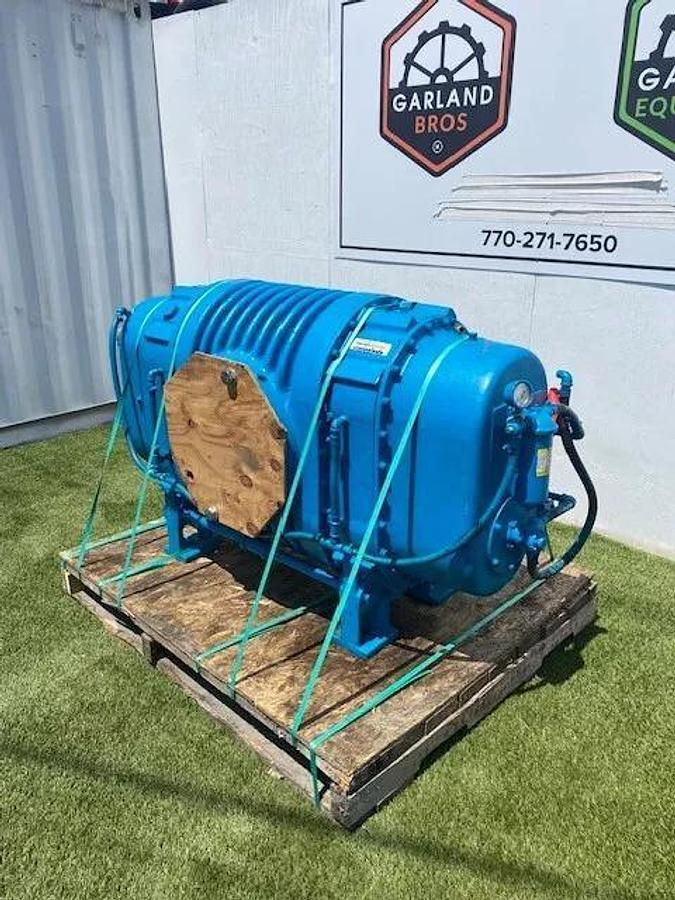 Used Tuthill 1224-19T2 Positive Displacement Blower, Vertical Configuration
