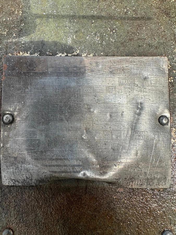 Used Marathon VN 444TSTDS7369CN 150Hp Motor @ 1780Rpm