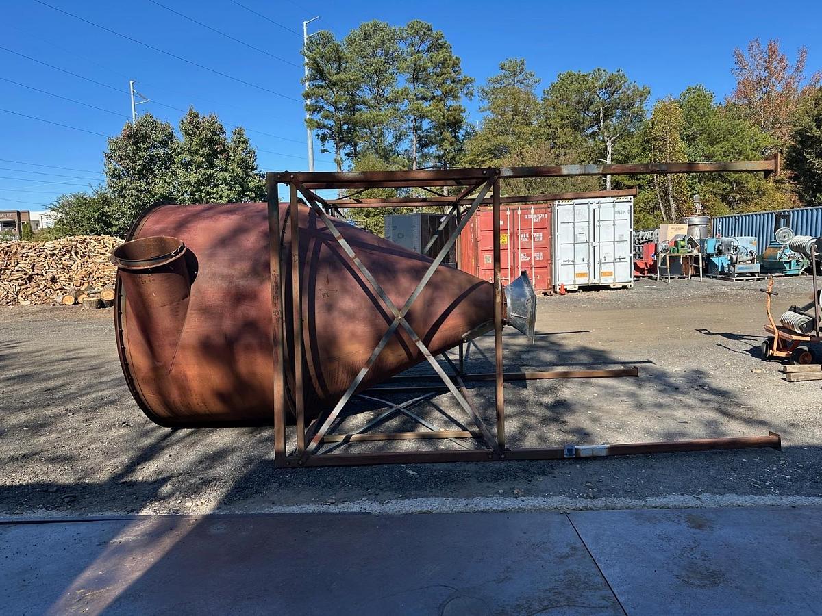 Used Sterling Systems 90” Diameter Cyclone w/ Frame