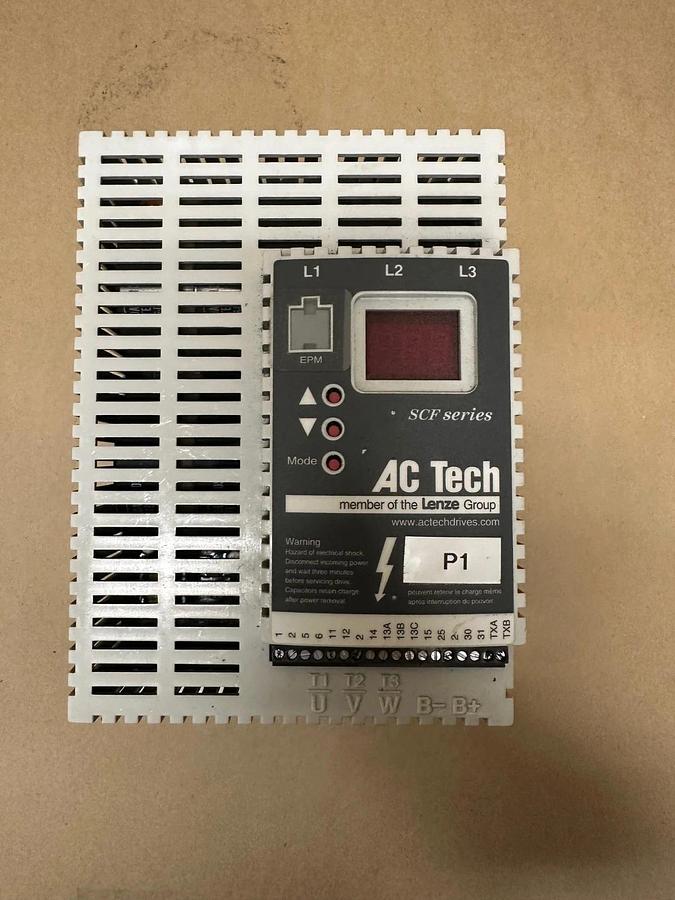 Used AC Tech SF4100 VFD Drive, 10Hp, 7.5Kw