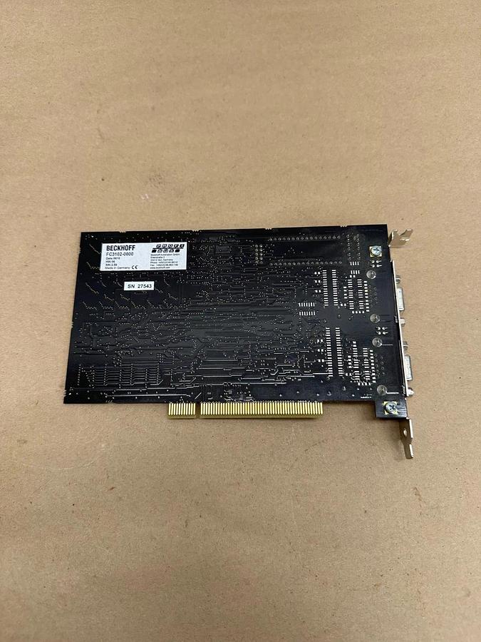 Used Beckhoff FC3101-4 Control Card (Black)